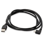AddOn Networks USB2MICROUSBLT6 USB cable USB 2.0 72" (1.83 m) USB A Micro-USB B Black