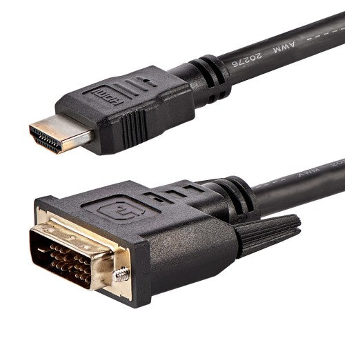 StarTech.com HDMIDVIMM610PK video cable adapter 70.9" (1.8 m) HDMI Type A (Standard) DVI-D Black
