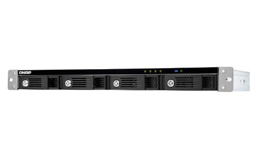 QNAP TR-004U-US storage drive enclosure HDD/SSD enclosure Black, Gray 2.5/3.5"