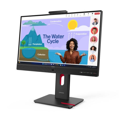Lenovo ThinkVision T24D-4v computer monitor 23.8" 1920 x 1080 pixels Full HD LED Black