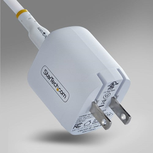 StarTech.com 102NW-WALL-CHARGER mobile device charger Universal White AC Fast charging Indoor