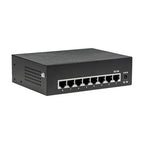 Eaton NG8POE-1 network switch Unmanaged Gigabit Ethernet (10/100/1000) Power over Ethernet (PoE) 1U Black