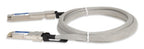 AddOn Networks OSFP-QDD-400GB-MX-PDAC2M-AO InfiniBand/fibre optic cable 78.7" (2 m) QSFP-DD DAC Gray, Stainless steel