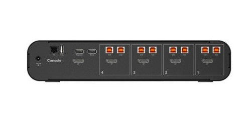 Belkin F1DN104KVM-DC-4 KVM switch Black