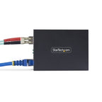 StarTech.com MCM1110SMLC20 network media converter 2000 Mbit/s 1310 nm Single-mode Black