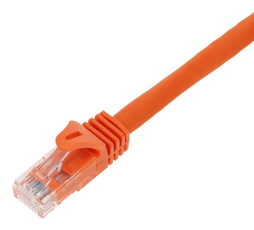 AddOn Networks ADD-5FCAT6SN-OE networking cable Orange 59.8" (1.52 m) Cat6 U/UTP (UTP)