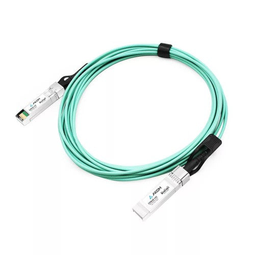 Axiom 25GBASE-AOC SFP28 Active Optical Cable Cisco Compatible 2m - TAA Compliant InfiniBand/fibre optic cable 78.7" (2 m) Aqua color