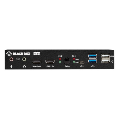 Black Box CONTROL 2 PCS WITH ONE KEYBOARD/MOUSE KVM switch