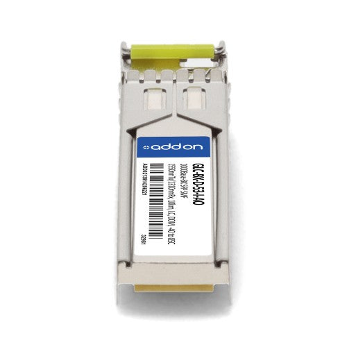 AddOn Networks GLC-BX-D-53-I-AO network transceiver module Fiber optic 1000 Mbit/s SFP