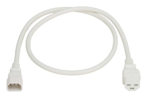 Eaton P037-004-AWH power cable White 47.2" (1.2 m) IEC C14 C21 coupler