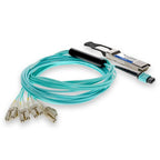 AddOn Networks QSFP-8LC-AOC2M-AO network transceiver module Fiber optic 40000 Mbit/s QSFP+ 850 nm
