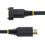 StarTech.com HDMI2PNLFM-2M HDMI cable 78.7" (2 m) HDMI Type A (Standard) Black