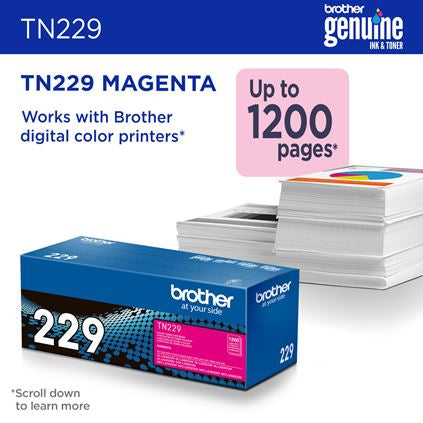 Brother TN-229M toner cartridge 1 pc(s) Original Magenta