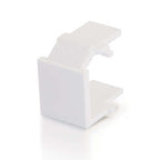 C2G Snap-In Blank Keystone Module White