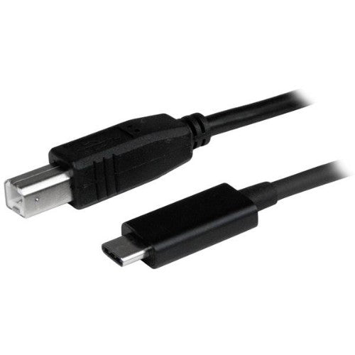 StarTech.com USB2CB1M USB cable USB 2.0 39.4" (1 m) USB C USB B 0.48 Gbit/s Black