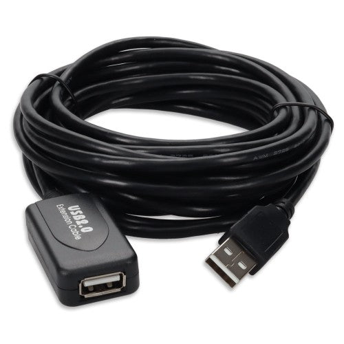 AddOn Networks USBEXTAA15A USB cable 179.9" (4.57 m) USB 2.0 USB A Black
