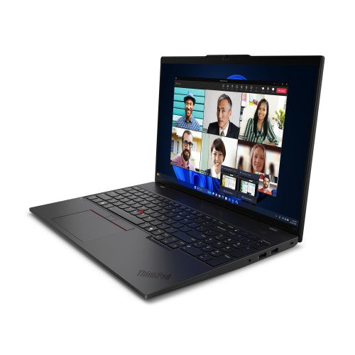 Lenovo ThinkPad L16 Gen 1 (Intel) Intel Core Ultra 7 165U Laptop 16" Touchscreen WUXGA 16 GB DDR5-SDRAM 512 GB SSD Wi-Fi 6E (802.11ax) Windows 11 Pro Arabic Black
