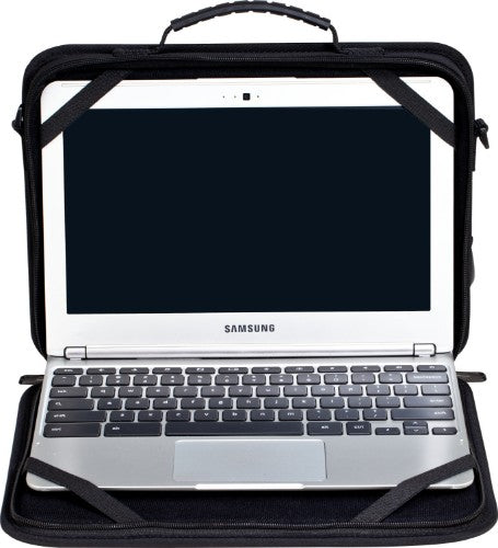 Targus TKC001 laptop case 11.6" Briefcase Black, Yellow