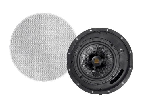 Monoprice 24435 loudspeaker 2-way White Wired 80 W