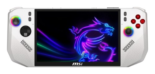 MSI Claw A8 BZ2EM-070US portable game console 8" 1 TB Touchscreen Wi-Fi White