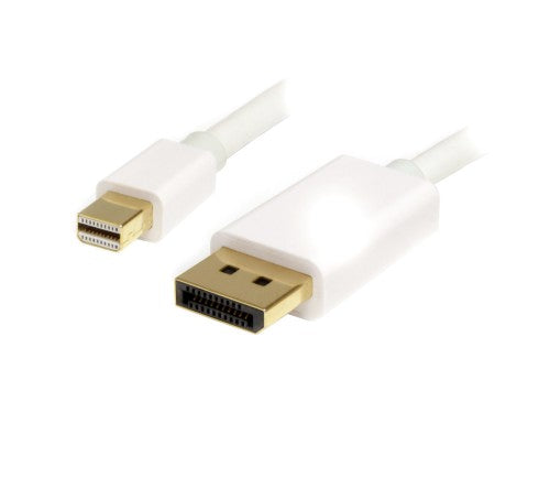 StarTech.com MDP2DPMM1MW DisplayPort cable 39.4" (1 m) mini DisplayPort White