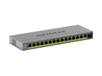 NETGEAR GS116EPP Managed L2/L3 Gigabit Ethernet (10/100/1000) Power over Ethernet (PoE) Gray