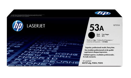 Q7553A (53A) Toner black, 3K pages