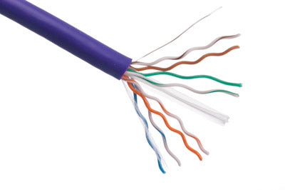 Axiom C6ABCS-P1000-AX networking cable Purple 12000" (304.8 m) Cat6a U/UTP (UTP)
