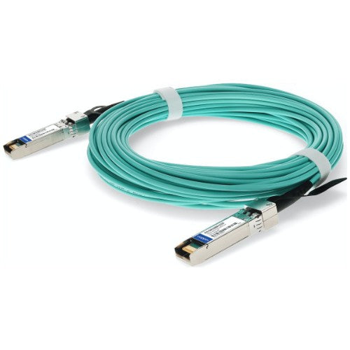 AddOn Networks ADD-S28CIS28IN-O15M InfiniBand/fibre optic cable 590.6" (15 m) SFP28 AOC Aqua color