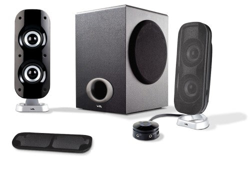 Cyber Acoustics CA-3810 speaker set 38 W PC Black 2.1 channels 2-way 16 W