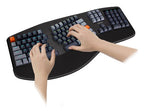 Adesso EasyTouch 1500 keyboard Home/Office USB + RF Wireless + Bluetooth QWERTY US English Black, Gray