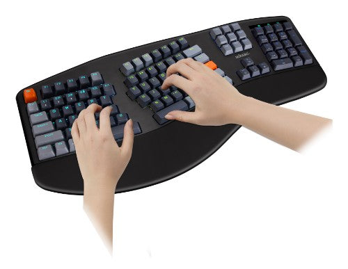 Adesso EasyTouch 1500 keyboard Home/Office USB + RF Wireless + Bluetooth QWERTY US English Black, Gray