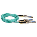 AddOn Networks A-D400-2Q200-3M-AO InfiniBand/fibre optic cable 118.1" (3 m) QSFP-DD 2x QSFP56 AOC Aqua color
