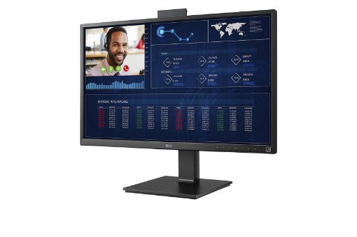 LG 27CQ651W-BP All-in-One PC/workstation Intel® Pentium® N6005 27" 1920 x 1080 pixels 4 GB DDR4-SDRAM 256 GB SSD Windows 10 IoT Enterprise Wi-Fi 6 (802.11ax) Black