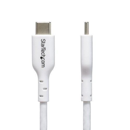 StarTech.com USB2CC6FWHE USB cable USB 2.0 70.9" (1.8 m) USB C 0.48 Gbit/s 60 W White