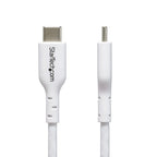 StarTech.com USB2CC1MNCWHE USB cable USB 2.0 39.4" (1 m) USB C 0.48 Gbit/s 60 W White