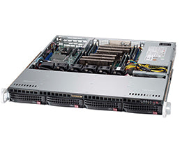 Supermicro SuperChassis 813MFTQ-441CB Rack Black 440 W