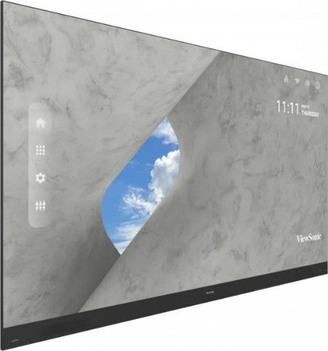 Viewsonic LDP135-151 signage display Digital signage flat panel 135" LED Wi-Fi 600 cd/m² Full HD Black Android 9.0