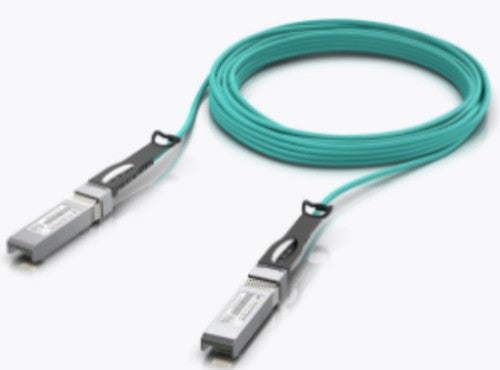 Ubiquiti UACC-AOC-SFP10-5M InfiniBand/fibre optic cable 196.9" (5 m) SFP+ Aqua color