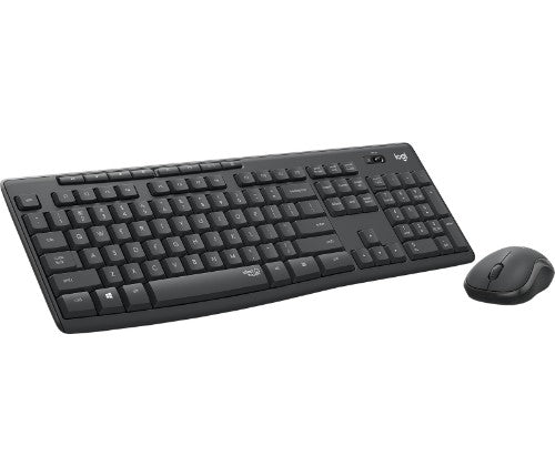 Logitech 920-009782 keyboard Mouse included Office RF Wireless English Graphite