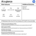 HP EliteStudio 8 All-in-One G1i 27 inch Desktop AI PC Wolf Pro Security Edition