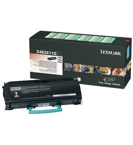 X463X11G Toner black, 15K pages