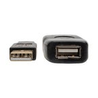 Tripp Lite U026-025 USB cable USB 2.0 300" (7.62 m) USB A 0.48 Gbit/s Black