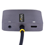 StarTech.com 122-USBC-HDMI-4K-VGA USB graphics adapter 3840 x 2160 pixels Gray
