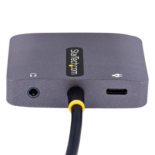 StarTech.com 122-USBC-HDMI-4K-VGA USB graphics adapter 3840 x 2160 pixels Gray