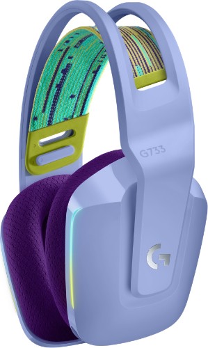 Logitech G 981-000889 headphones/headset Wireless Head-band Gaming Bluetooth Lilac