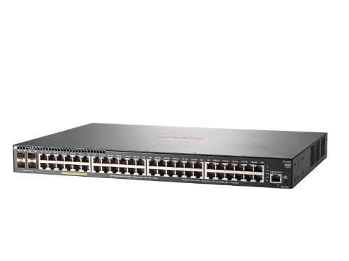 HPE Aruba Networking Aruba 2930F 48G PoE+ 4SFP Managed L3 Gigabit Ethernet (10/100/1000) Power over Ethernet (PoE) 1U Gray