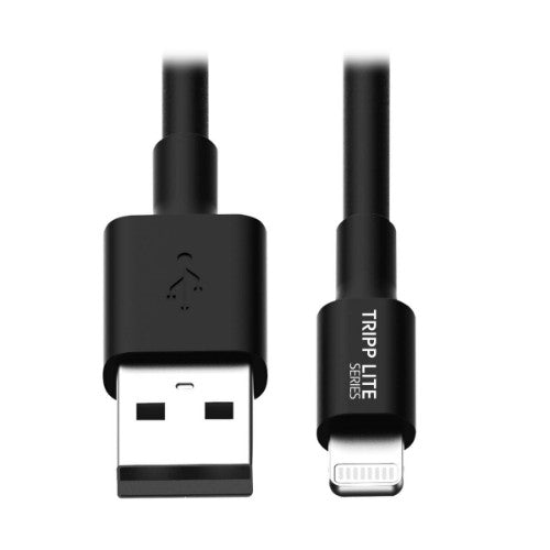 Tripp Lite M100-10N-BK lightning cable 9.84" (0.25 m) Black