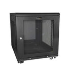 StarTech.com RK1233BKM rack cabinet 12U Freestanding rack Black
