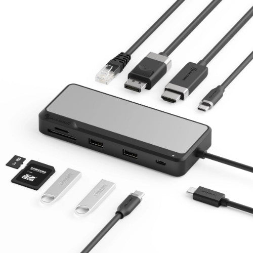 ALOGIC FUPHDDP1 laptop dock/port replicator Wired USB 3.2 Gen 1 (3.1 Gen 1) Type-C Gray
